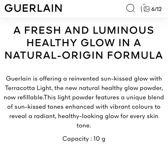 GUERLAIN TERRACOTTA LIGHT LA POUDRE 00 CLAIR ROSE/LIGHT COOL